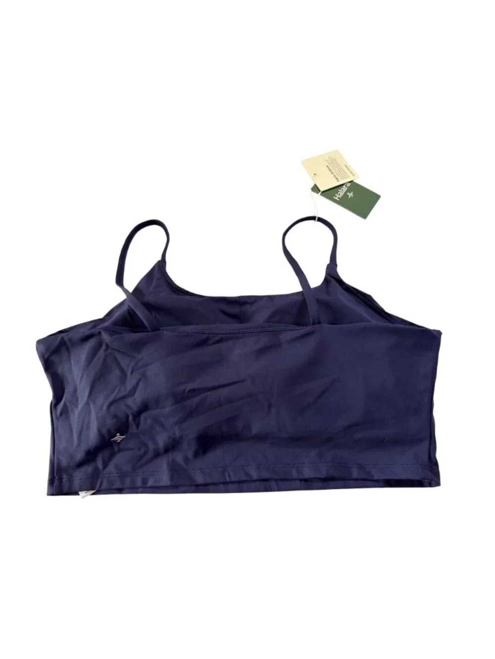 Halara Patitoff 2.0 Pet Hair Resistant Padded Cropped Cami~Size XL~Navy L11 06